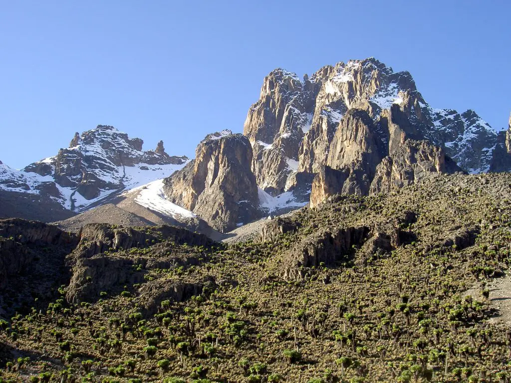 Monte kenya trekking