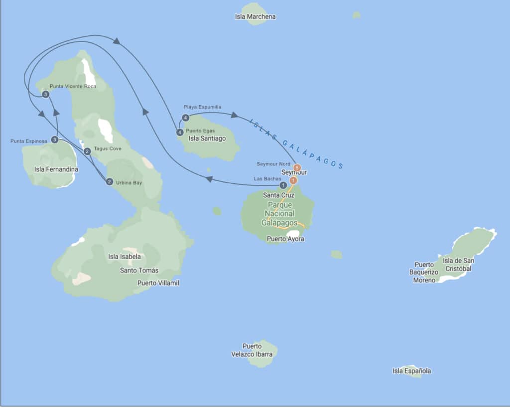 Monserrat A itinerario 5 giorni