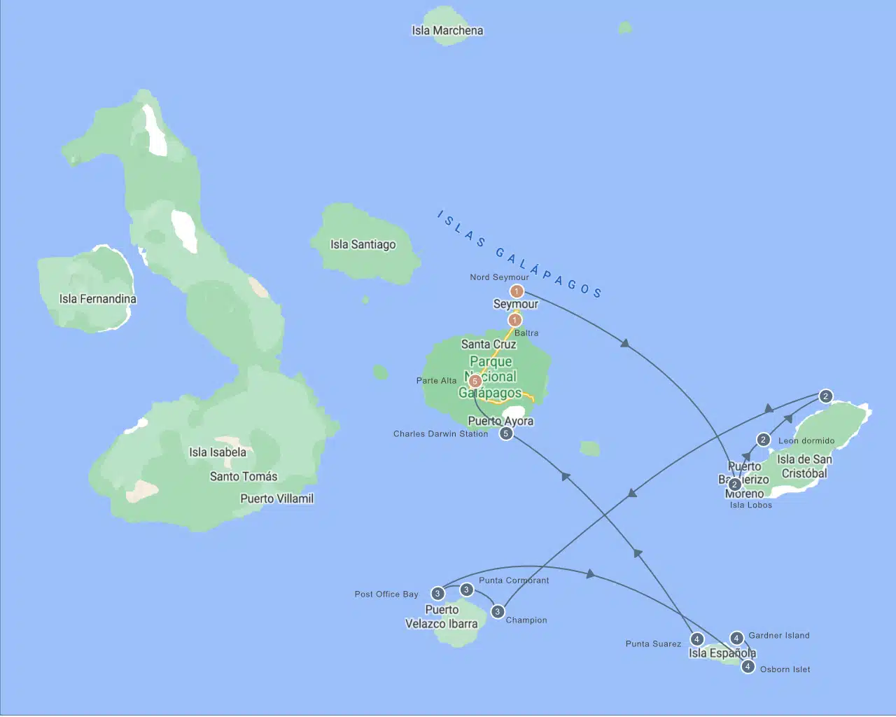 Itinerario B5 Nemo II